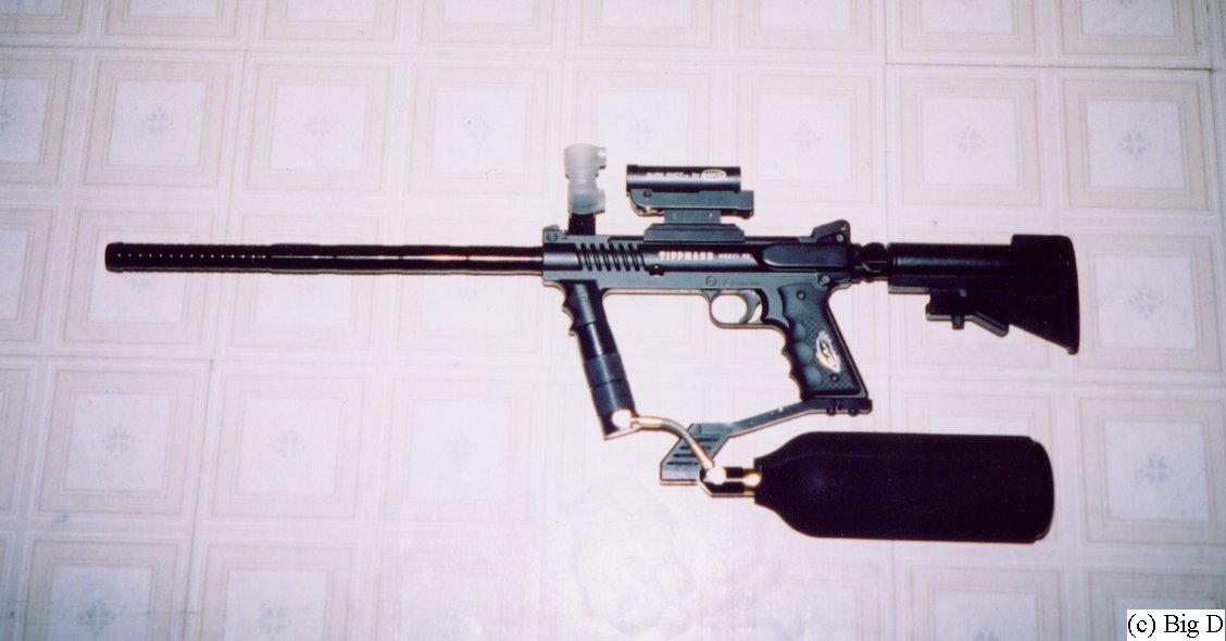 Model 98 with stock collapsed